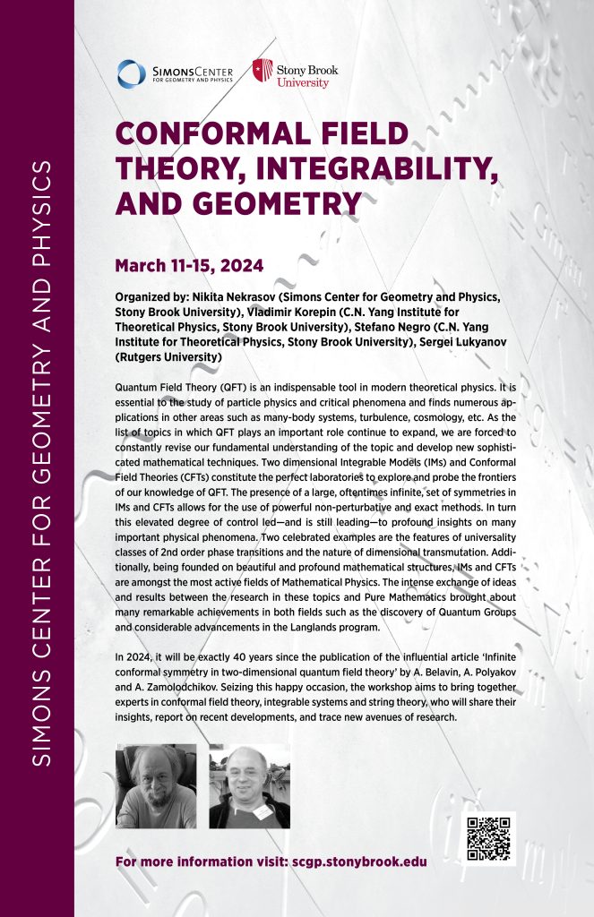 Conformal Field Theory Integrability And Geometry March